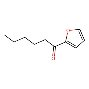 2-Furyl pentyl ketone structure
