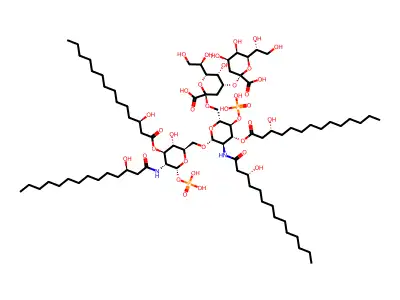 3-Deoxy-2-octulosonic acid(2)-lipid IV(A) structure