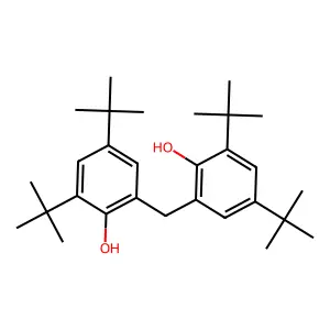 2,2'-Methylenebis(4,6-di-tert-butylphenol) structure