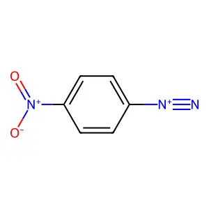 4-Nitrobenzenediazonium structure