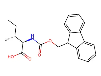 N-Fmoc-L-isoleucine structure