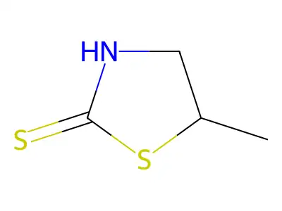 5-Methylthiazolidine-2-thione structure