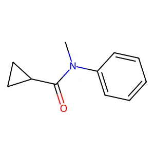 n-Methyl-n-phenylcyclopropanecarboxamide structure