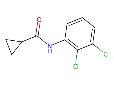 N-(2,3-Dichlorophenyl)cyclopropanecarboxamide structure