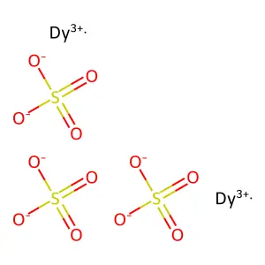 硫酸镝 structure