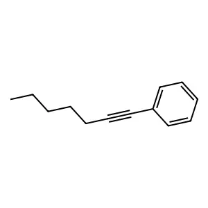 1-Heptyn-1-ylbenzene structure