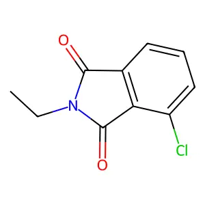 1H-Isoindole-1,3(2H)-dione, 4-chloro-2-ethyl- structure