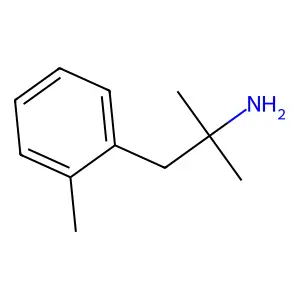 2-甲基-1-(2-甲基苯基)丙-2-胺 structure
