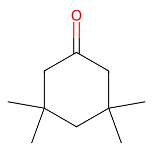 3,3,5,5-Tetramethylcyclohexanone structure