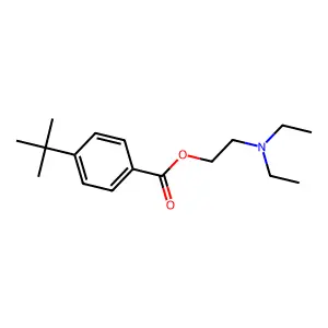 2-(Diethylamino)ethyl 4-tert-butylbenzoate structure