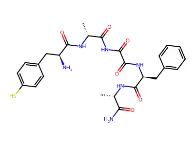 Enkephalinamide, ala(2,5)- structure