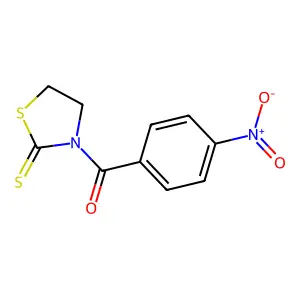 3-(4-Nitrobenzoyl)-1,3-thiazolidine-2-thione structure