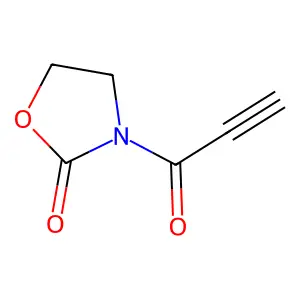 2-Oxazolidinone, 3-(1-oxo-2-propynyl)- structure