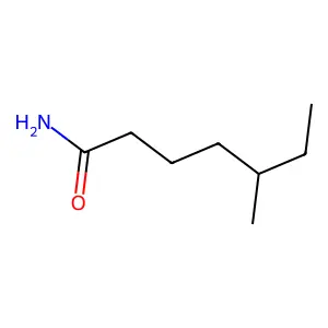 5-甲基庚酰胺 structure