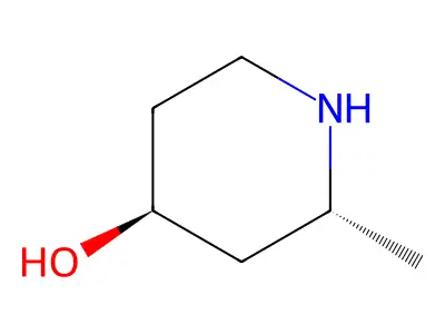 (2R,4S)-2-methylpiperidin-4-ol structure