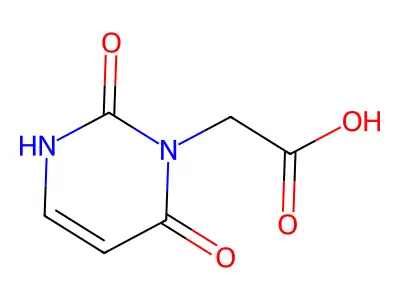 2-(2,6-Dioxo-1,2,3,6-tetrahydropyrimidin-1-yl)acetic acid structure