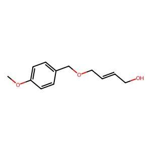 2-Buten-1-ol, 4-[(4-methoxyphenyl)methoxy]-, (2Z)- structure
