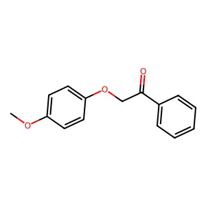 2-(4-Methoxyphenoxy)-1-phenylethan-1-one structure