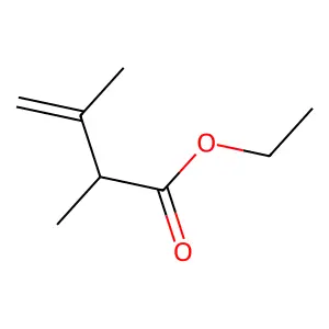 2,3-二甲基-3-丁烯酸乙酯 structure