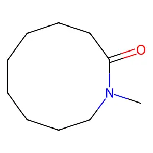 1-Azacyclodecan-2-one, 1-methyl- structure