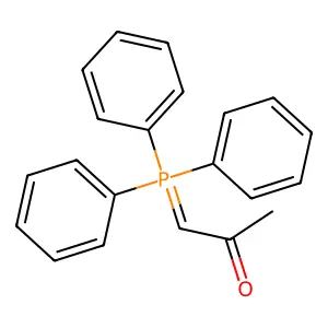 1-(Triphenylphosphoranylidene)acetone structure