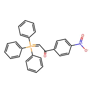 Acetophenone, 4'-nitro-2-(triphenylphosphoranylidene)- structure