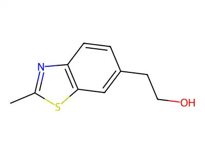 2-(2-Methyl-1,3-benzothiazol-6-yl)ethanol structure