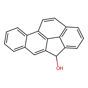 6H-Cyclopenta(def)chrysen-6-ol structure