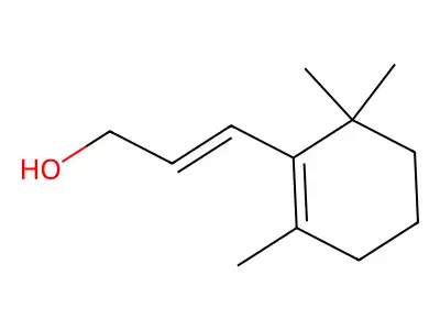3-(2,6,6-Trimethylcyclohex-1-en-1-yl)prop-2-en-1-ol structure