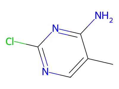 2-Chloro-5-methylpyrimidin-4-amine structure