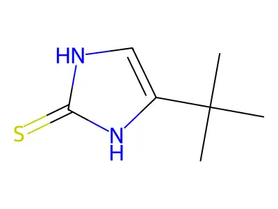 4-Tert-butyl-1,3-dihydroimidazole-2-thione structure
