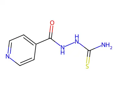 Isonicotyl thiosemicarbazone structure