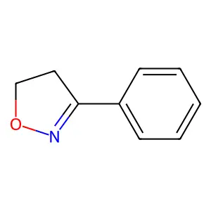 Isoxazole, 4,5-dihydro-3-phenyl- structure