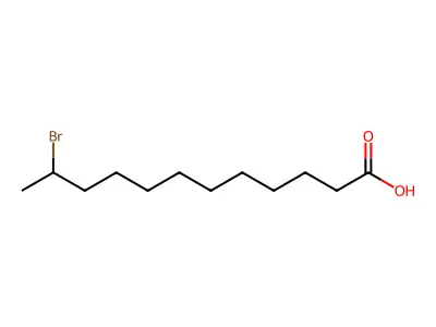 11-Bromododecanoic acid structure
