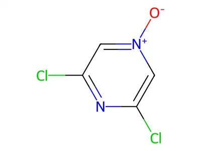 2,6-Dichloro-pyrazine 4-oxide structure