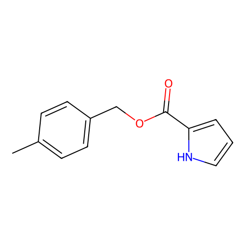 4-Methylbenzyl 1H-pyrrole-2-carboxylate structure