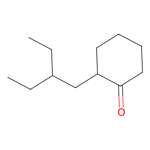 2-(2-Ethylbutyl)cyclohexan-1-one structure