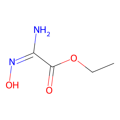 Ethyl (E)-2-amino-2-(hydroxyimino)acetate structure