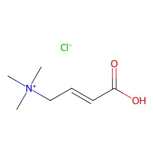Crotonobetaine hydrochloride structure