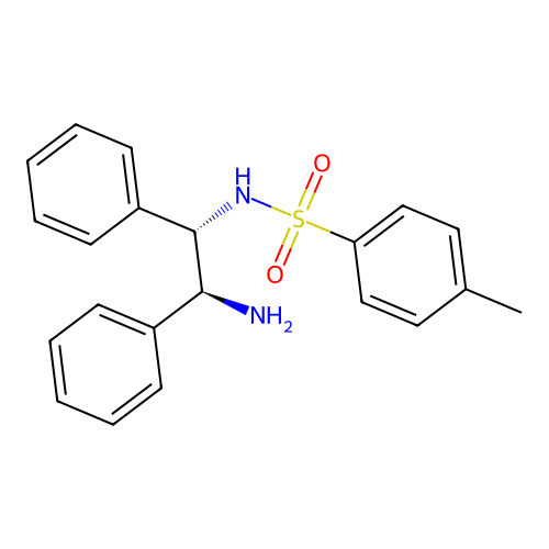 (1S,2S)-(+)-N-p-Tosyl-1,2-diphenylethylenediamine structure
