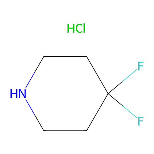 4,4-Difluoropiperidine hydrochloride structure