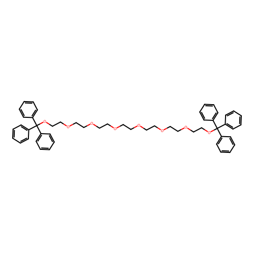 1,1,1,24,24,24-Hexaphenyl-2,5,8,11,14,17,20,23-octaoxatetracosane structure