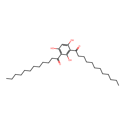 Didodecanoylphloroglucinol structure