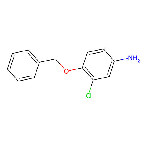 4-Benzyloxy-3-chloroaniline structure