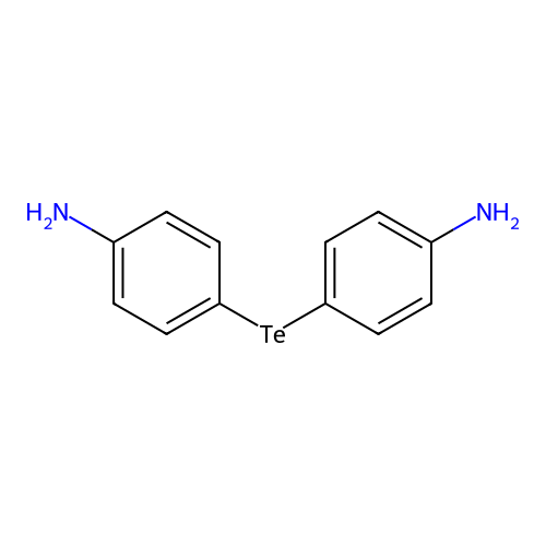 Benzenamine, 4,4'-tellurobis- structure
