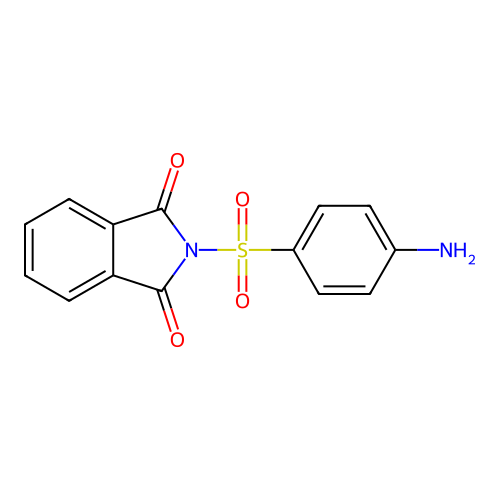 2-[(4-Aminophenyl)sulfonyl]benzo[c]azoline-1,3-dione structure