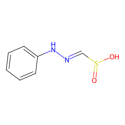 Anilinoiminomethanesulfinic acid structure