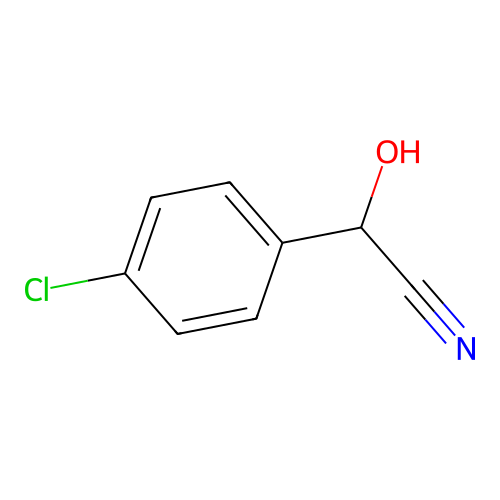 2-(4-Chlorophenyl)-2-hydroxyacetonitrile structure