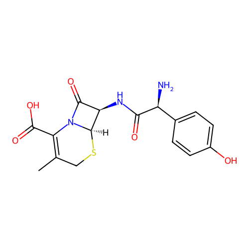 Cefadroxil anhydrous, L- structure
