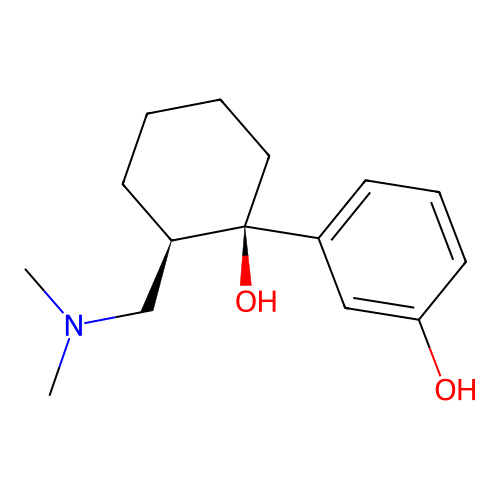 Desmetramadol structure